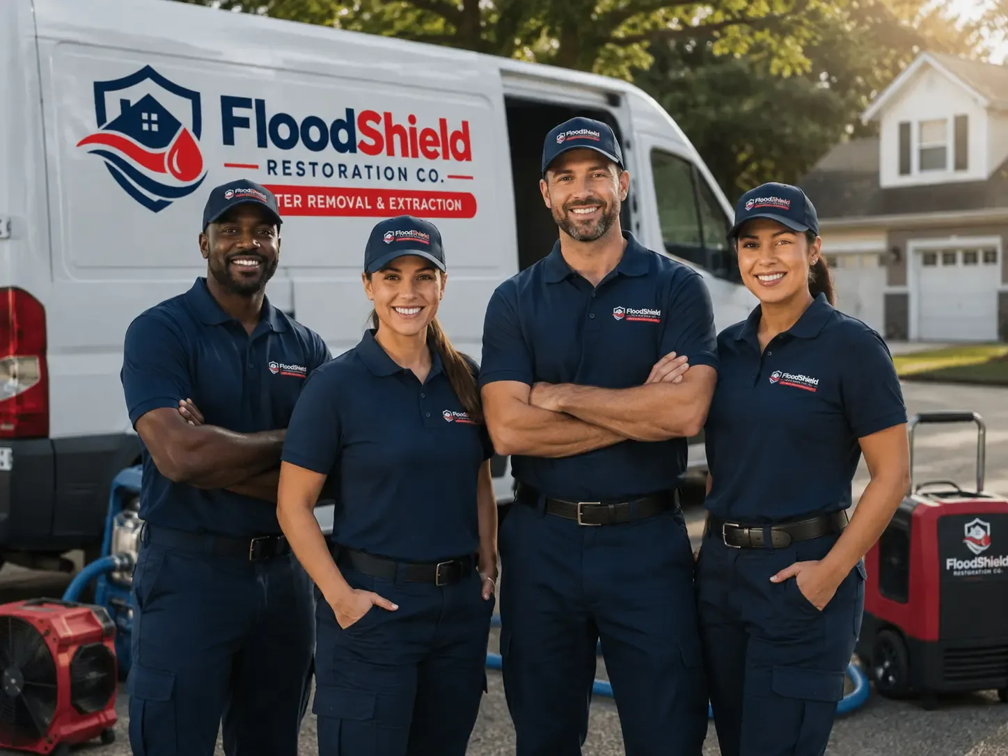 Flood Damage Restoration company in Lynchburg, OH